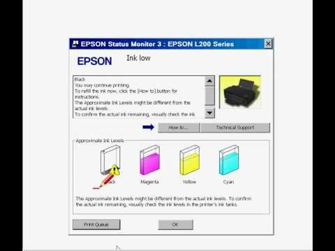free epson reset ink utility